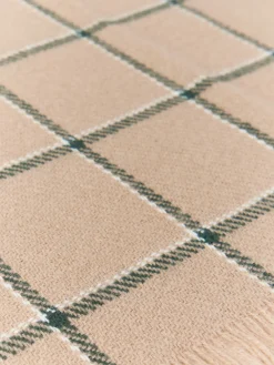 Bufandas-Alvaro Moreno BUFANDA CHECKS MARRÓN Marrón