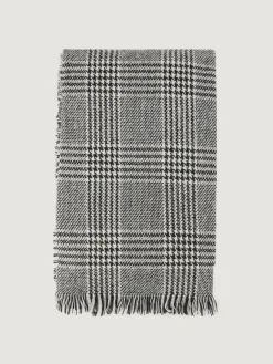 Bufandas-Alvaro Moreno BUFANDA CHECKS Negro