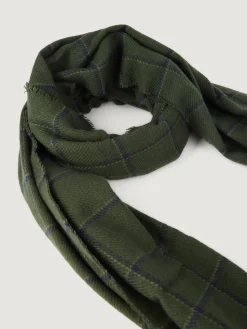 Bufandas-Alvaro Moreno BUFANDA CHECKS Verde