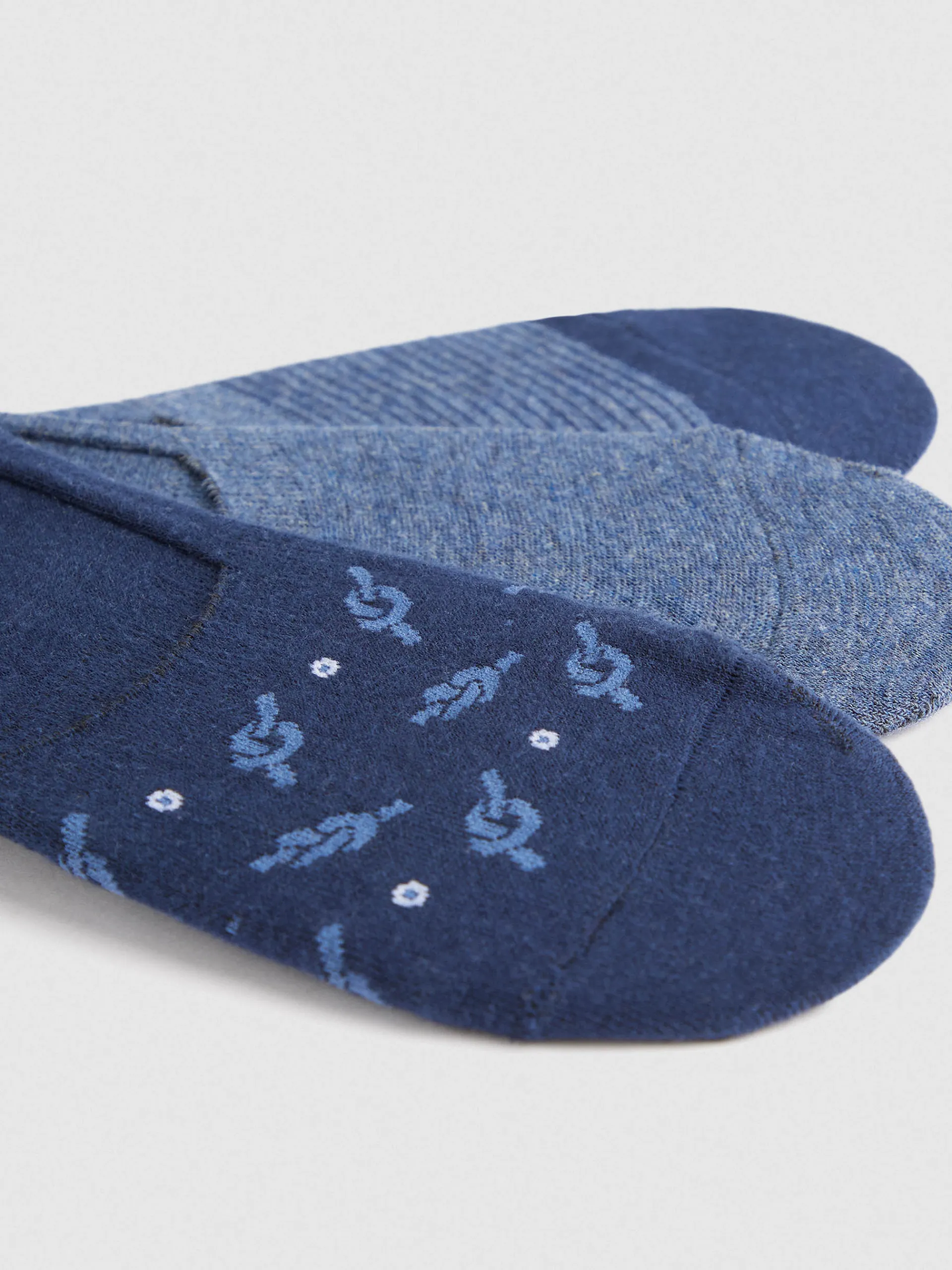 Calcetines-Alvaro Moreno CALCETINES INVISIBLES Azul