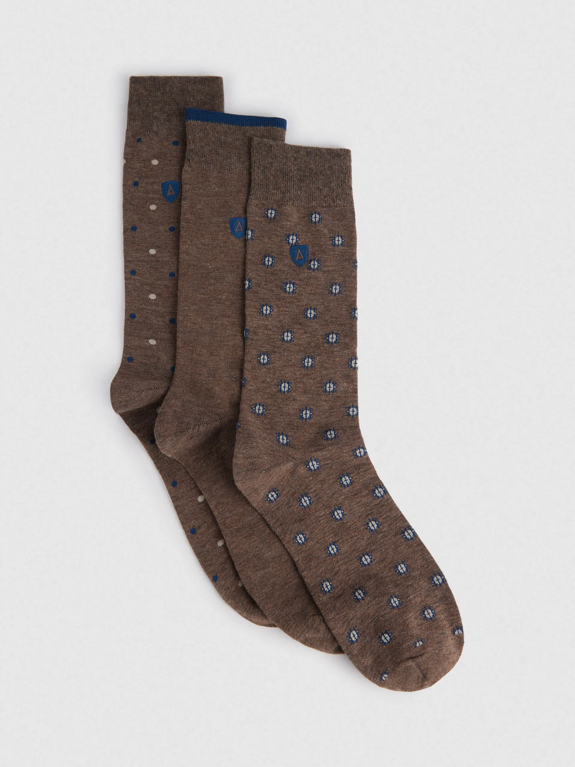 Calcetines-Alvaro Moreno CALCETINES MARRÓN Marrón