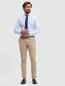 Camisas Vestir|Camisas Vestir-Alvaro Moreno CAMISA COMFORT FIL A FIL Celeste