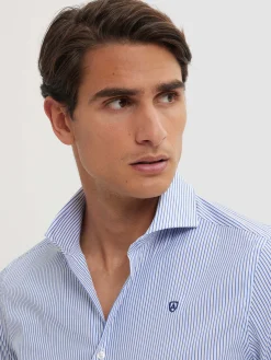 Camisas Vestir|Camisas Vestir-Alvaro Moreno CAMISA COMFORT RAYAS Azul
