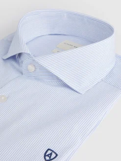 Camisas Vestir|Camisas Vestir-Alvaro Moreno CAMISA COMFORT RAYAS Celeste