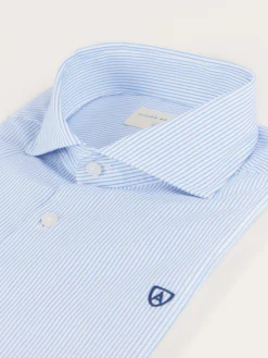 Camisas Vestir|Camisas Vestir-Alvaro Moreno CAMISA COMFORT RAYAS Celeste