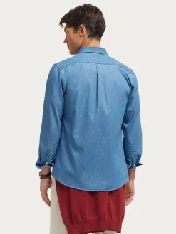 Casual-Alvaro Moreno CAMISA DENIM B.DOWN Azul