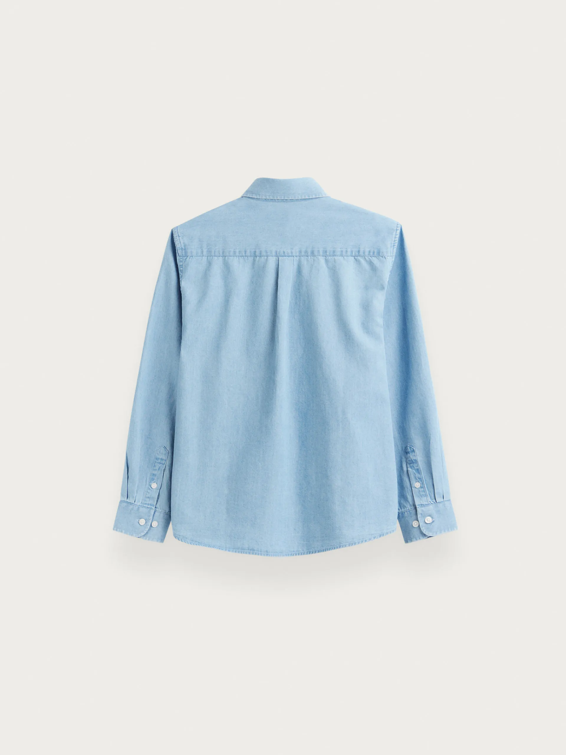 Camisas-Alvaro Moreno CAMISA DENIM KIDS Celeste