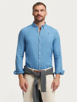 Casual-Alvaro Moreno CAMISA DENIM NIDO Azul