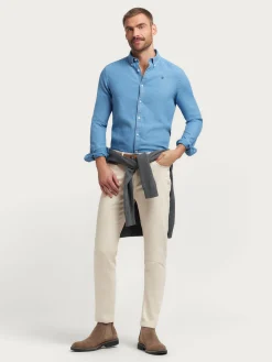 Casual-Alvaro Moreno CAMISA DENIM NIDO Azul