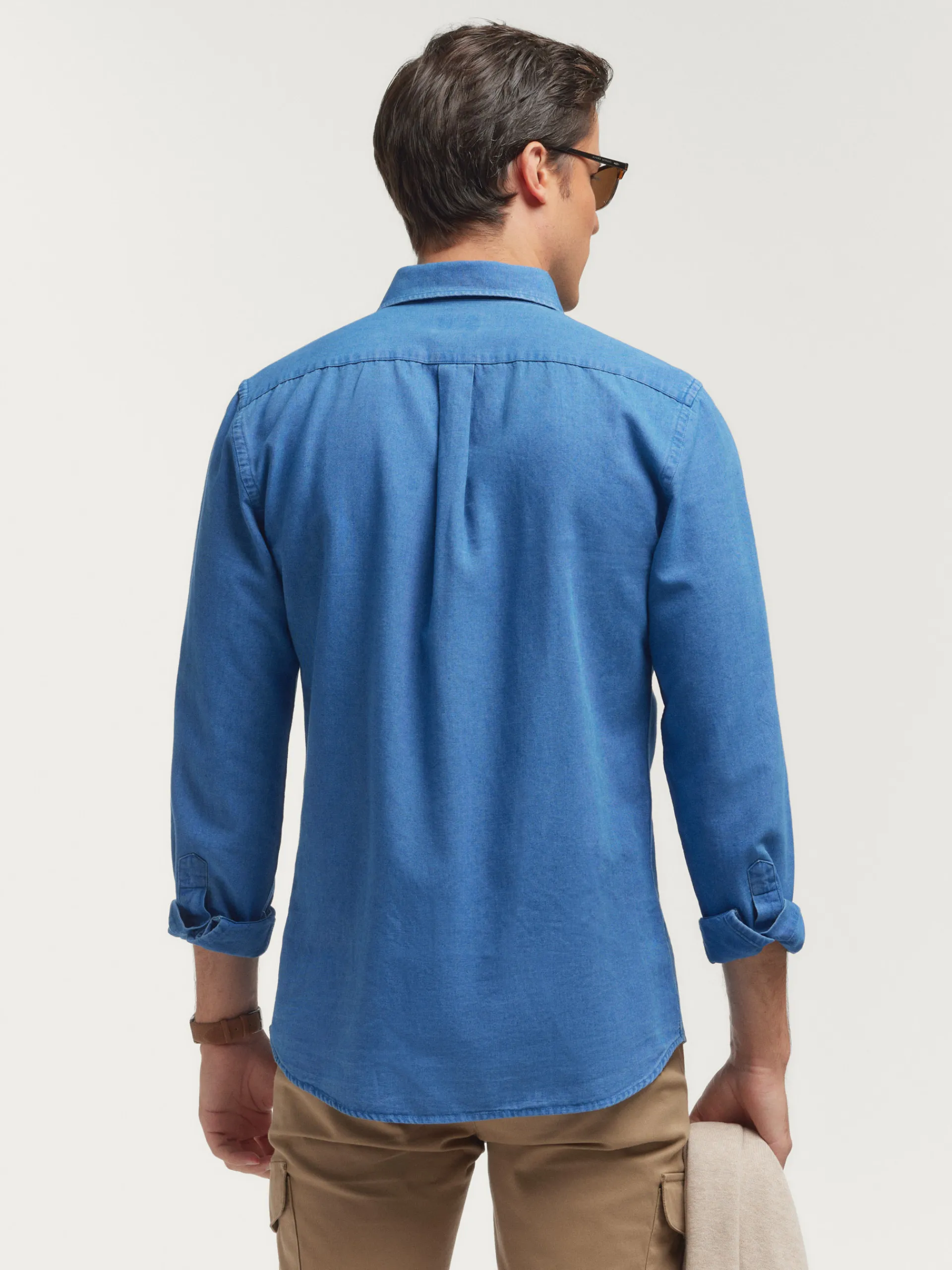Casual-Alvaro Moreno CAMISA DENIM OXFORD Azul
