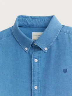 Casual-Alvaro Moreno CAMISA DENIM OXFORD Azul