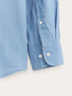 Casual-Alvaro Moreno CAMISA DENIM RAYAS Azul