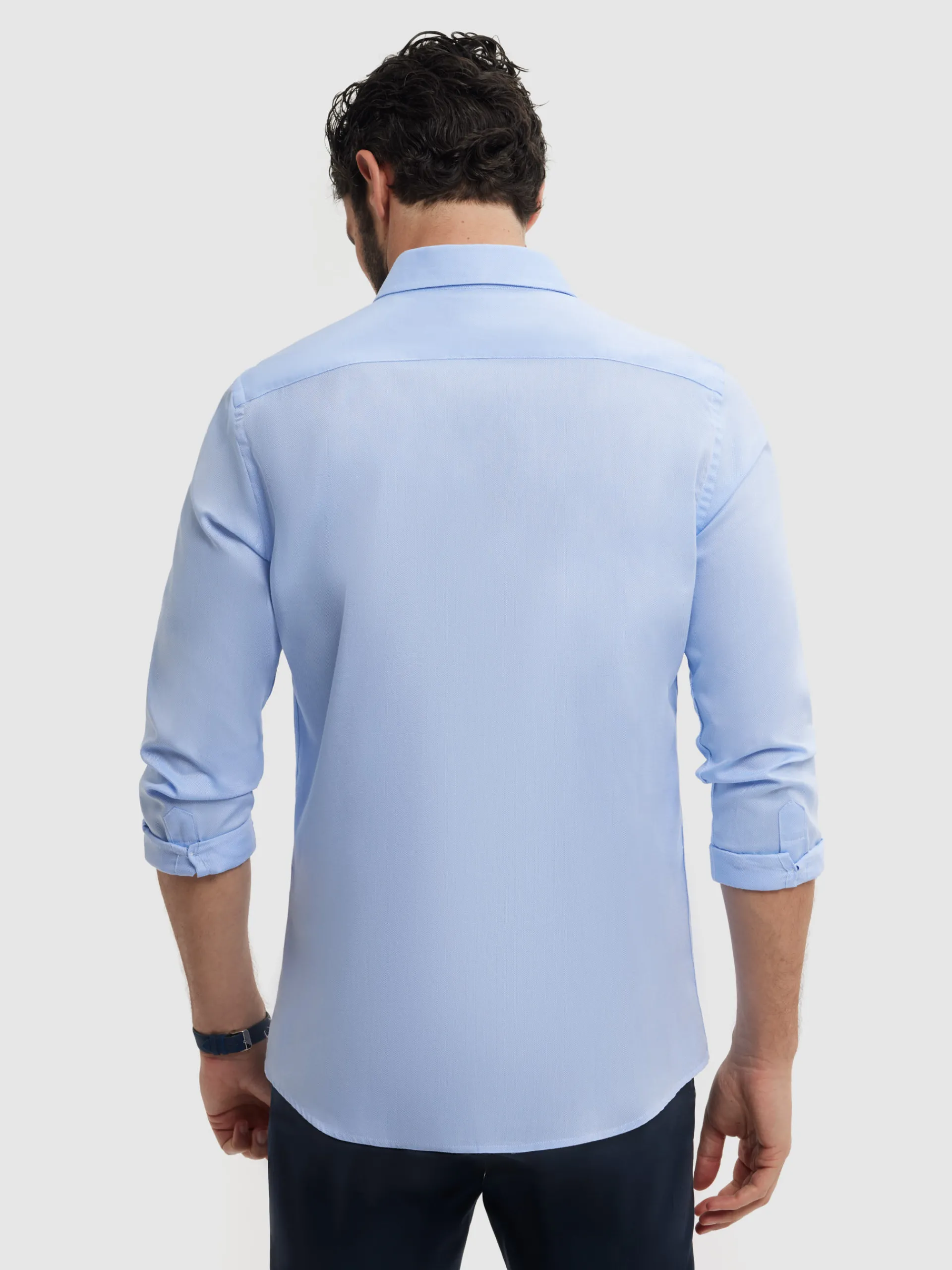 Casual-Alvaro Moreno CAMISA ESTRUCTURA DUTTON Azul