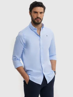 Casual-Alvaro Moreno CAMISA ESTRUCTURA DUTTON Azul