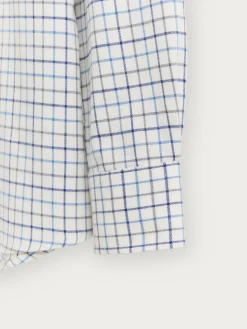 Franela-Alvaro Moreno CAMISA FLANNEL CHECKS Azul Marino