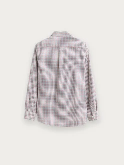 Franela-Alvaro Moreno CAMISA FLANNEL CHECKS Burdeos