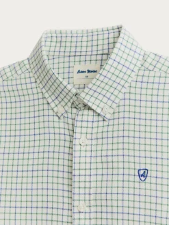 Camisas-Alvaro Moreno CAMISA FLANNEL CHECKS KIDS Verde