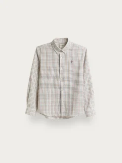 Camisas-Alvaro Moreno CAMISA FLANNEL CHECKS KIDS Burdeos