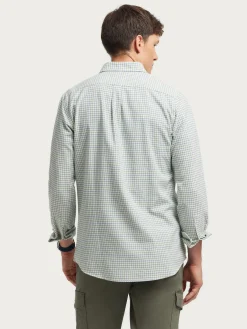 Franela-Alvaro Moreno CAMISA FLANNEL CHECKS Verde
