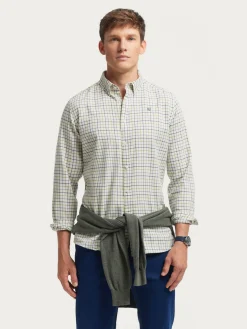 Franela-Alvaro Moreno CAMISA FLANNEL CHECKS Verde