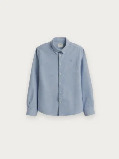 Camisas-Alvaro Moreno CAMISA FLANNEL TWILL KIDS Azul