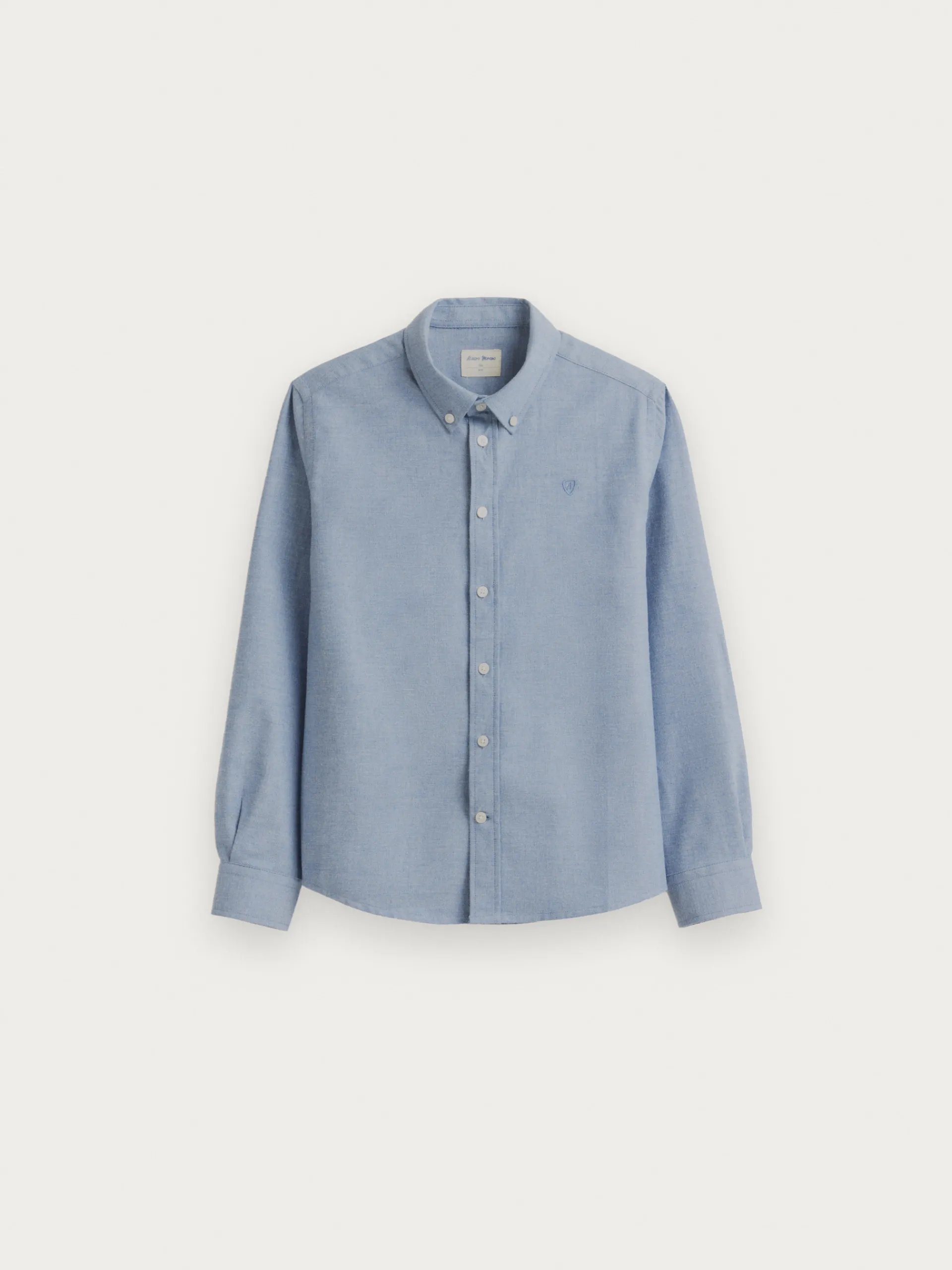 Camisas-Alvaro Moreno CAMISA FLANNEL TWILL KIDS Azul