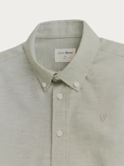 Camisas-Alvaro Moreno CAMISA FLANNEL TWILL KIDS Verde