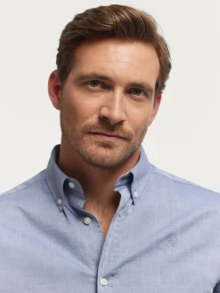 Casual-Alvaro Moreno CAMISA MICROESPIGA Azul Marino