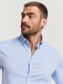 Casual-Alvaro Moreno CAMISA MICROESPIGA Celeste