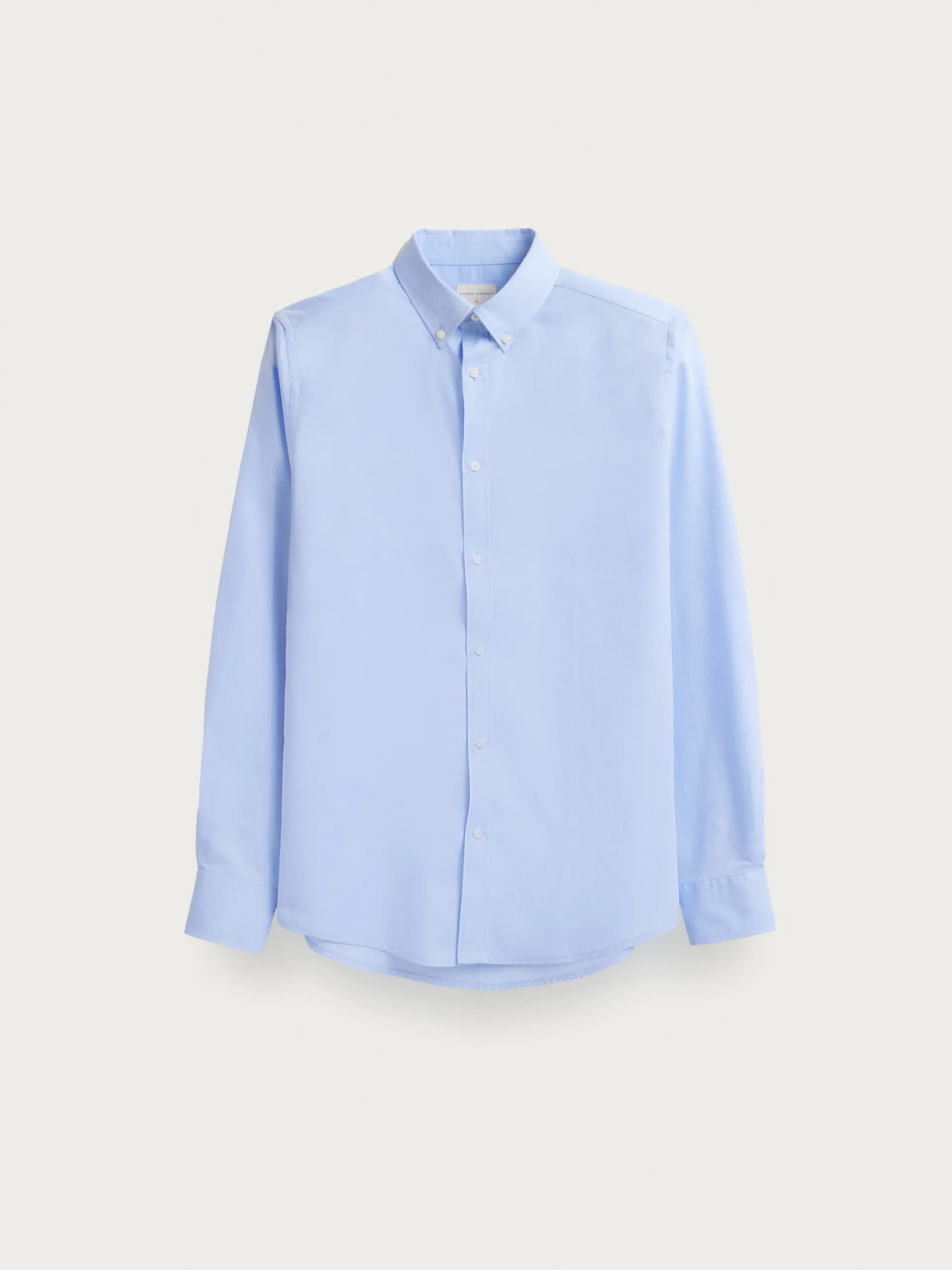 Casual-Alvaro Moreno CAMISA MICROESPIGA Celeste