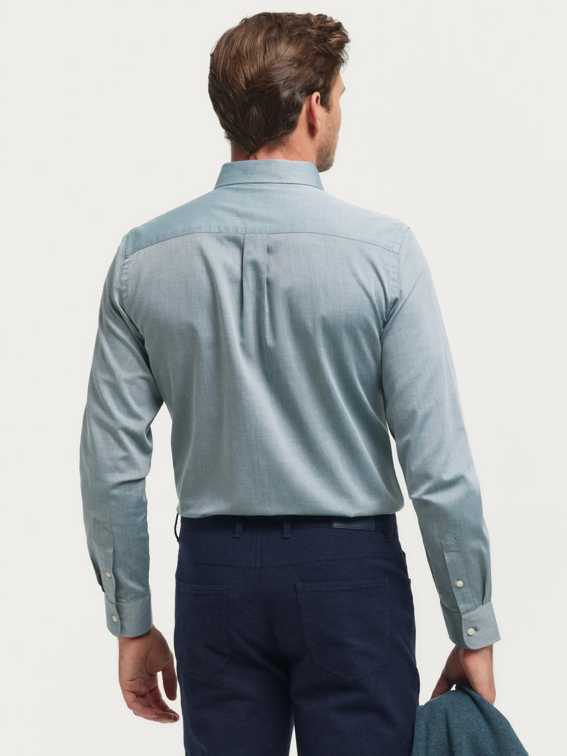 Casual-Alvaro Moreno CAMISA MICROESPIGA Verde