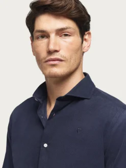 Casual-Alvaro Moreno CAMISA MICROPANA JACK AZUL MARINO