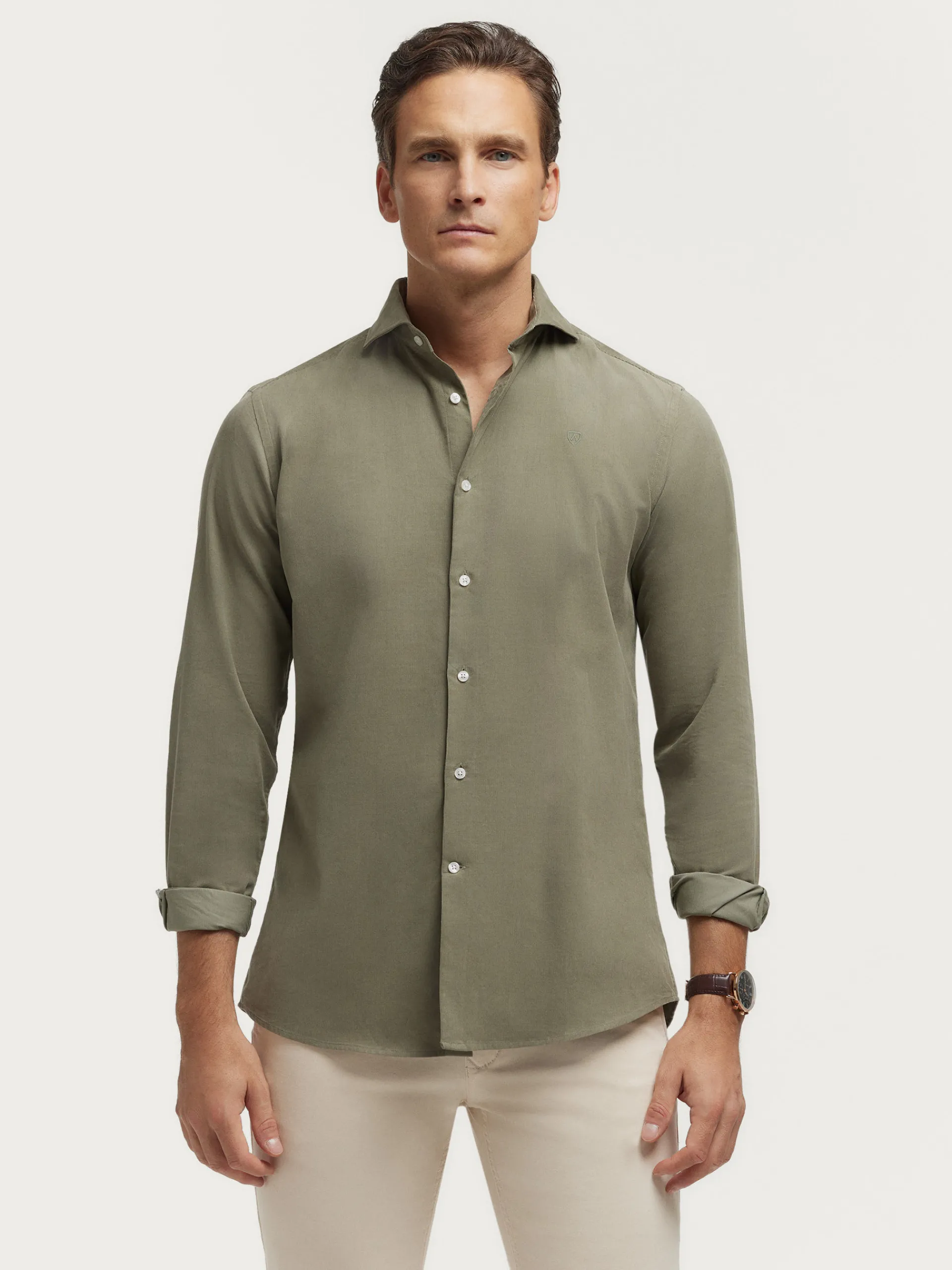 Casual-Alvaro Moreno CAMISA MICROPANA JACK VERDE