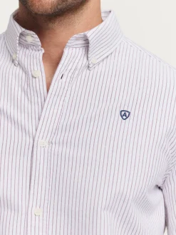 Oxford-Alvaro Moreno CAMISA OXFORD ASTON Burdeos