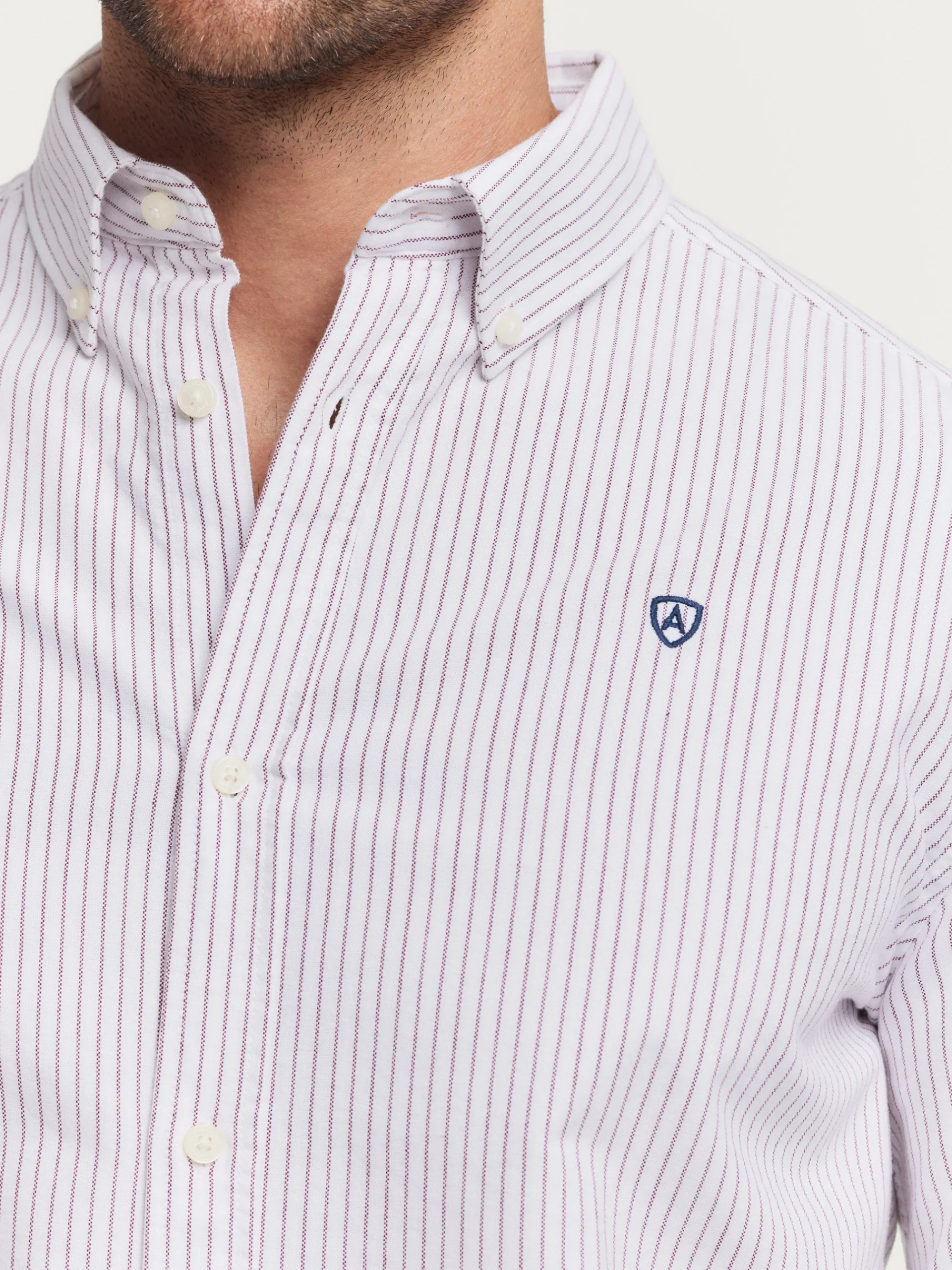 Oxford-Alvaro Moreno CAMISA OXFORD ASTON Burdeos