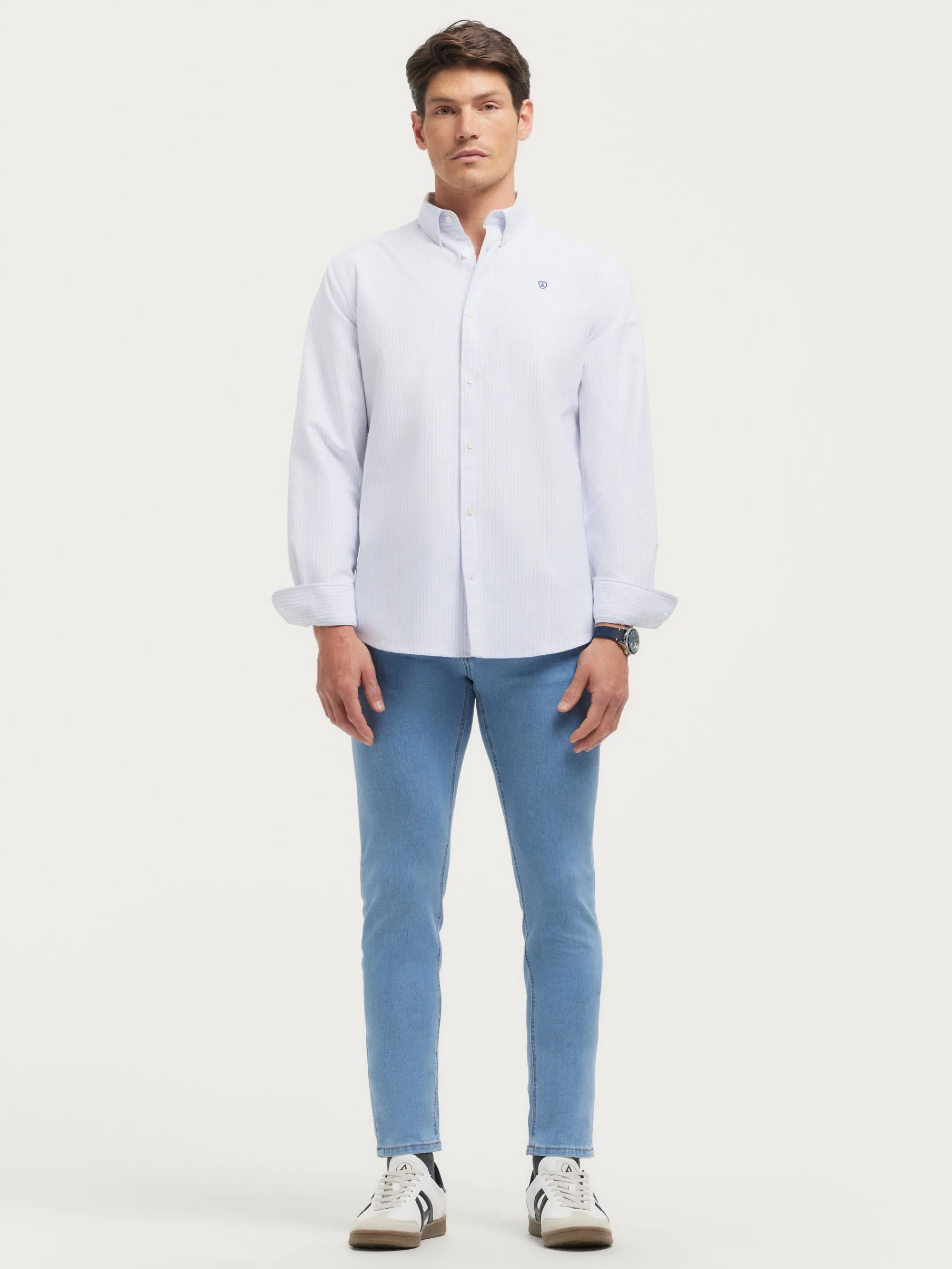 Oxford-Alvaro Moreno CAMISA OXFORD ASTON Celeste