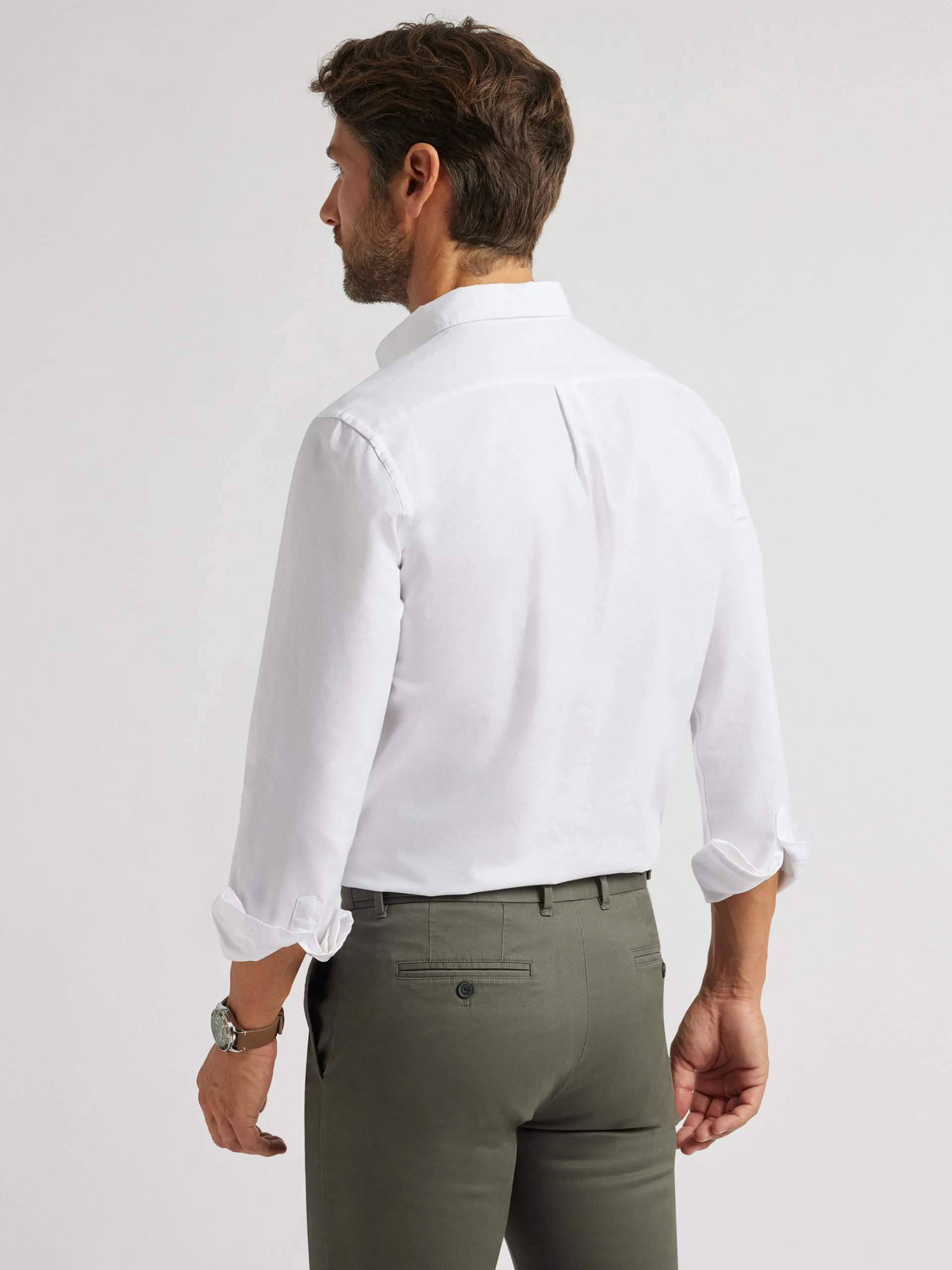 Oxford-Alvaro Moreno CAMISA OXFORD BASIC Blanco