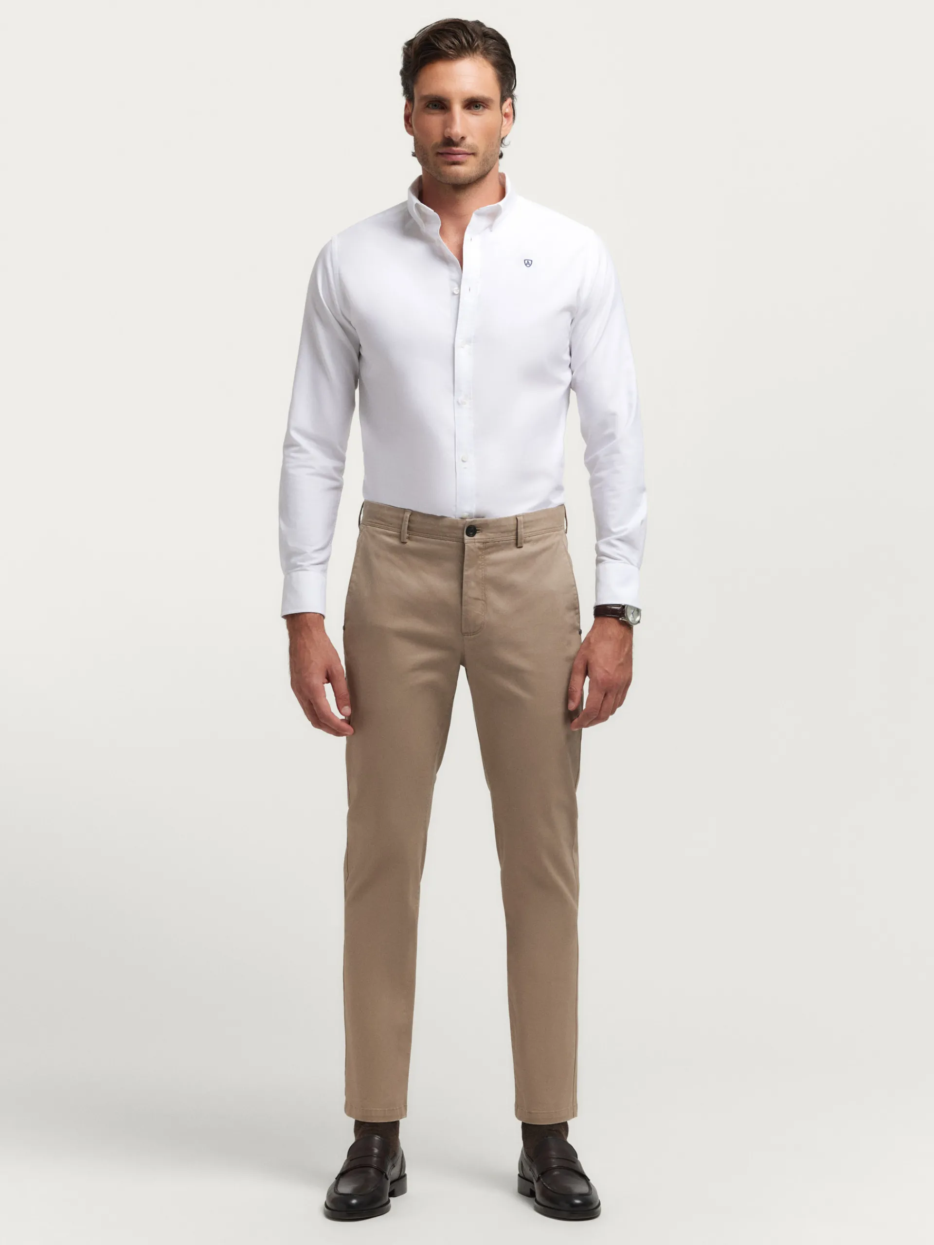 Oxford-Alvaro Moreno CAMISA OXFORD BASIC Blanco