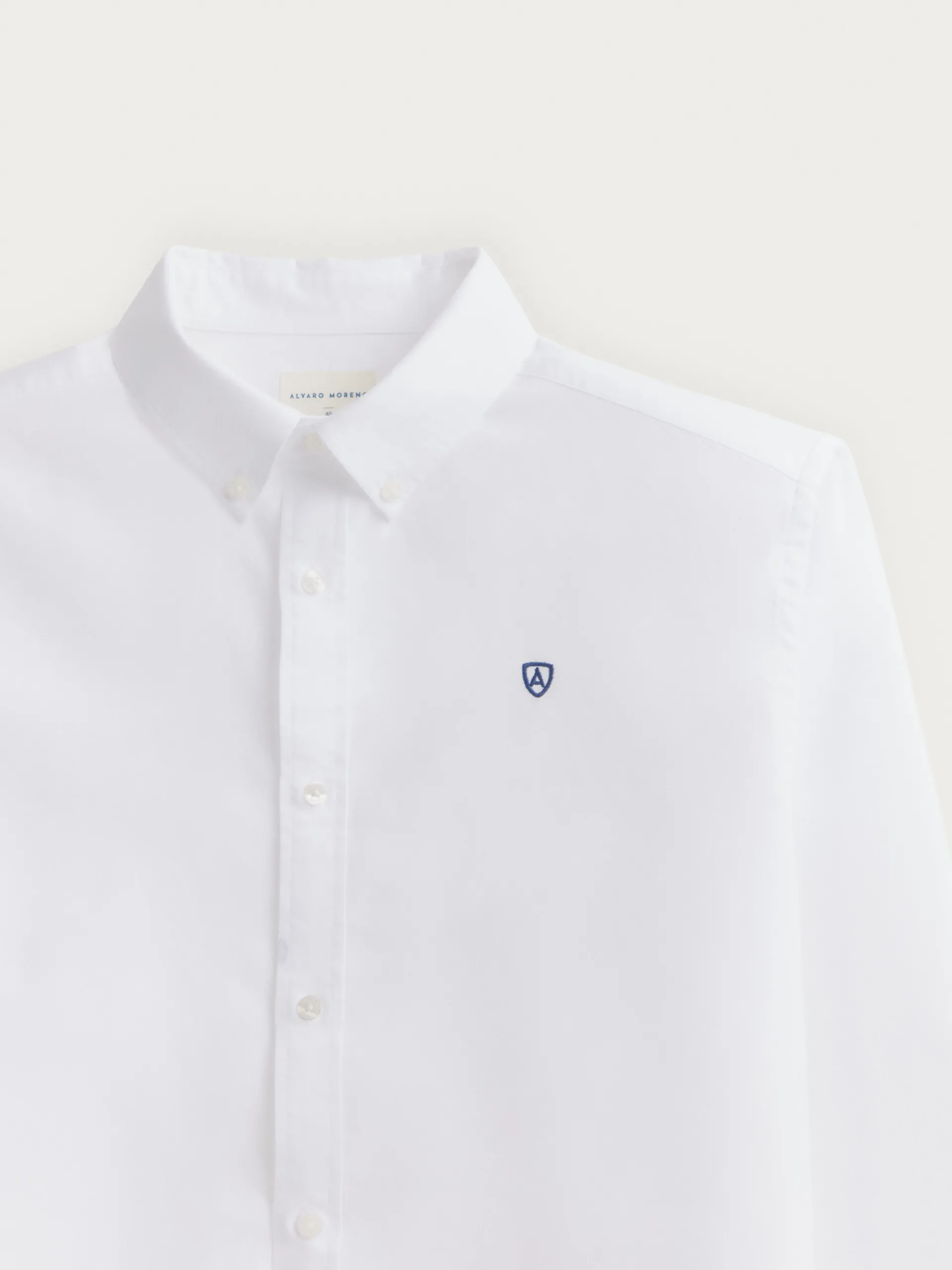 Oxford-Alvaro Moreno CAMISA OXFORD BASIC Blanco