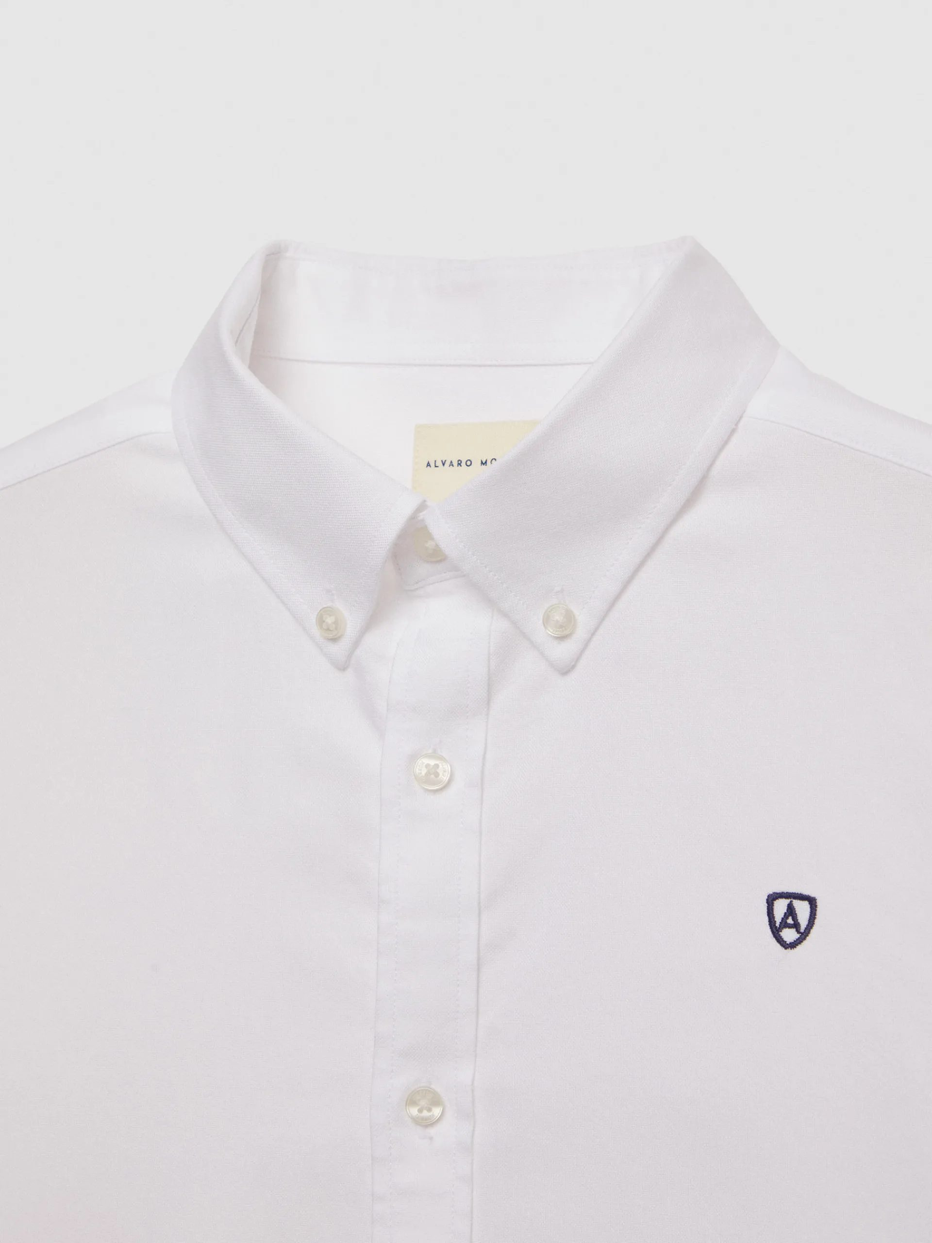 Oxford-Alvaro Moreno CAMISA OXFORD BASIC Blanco