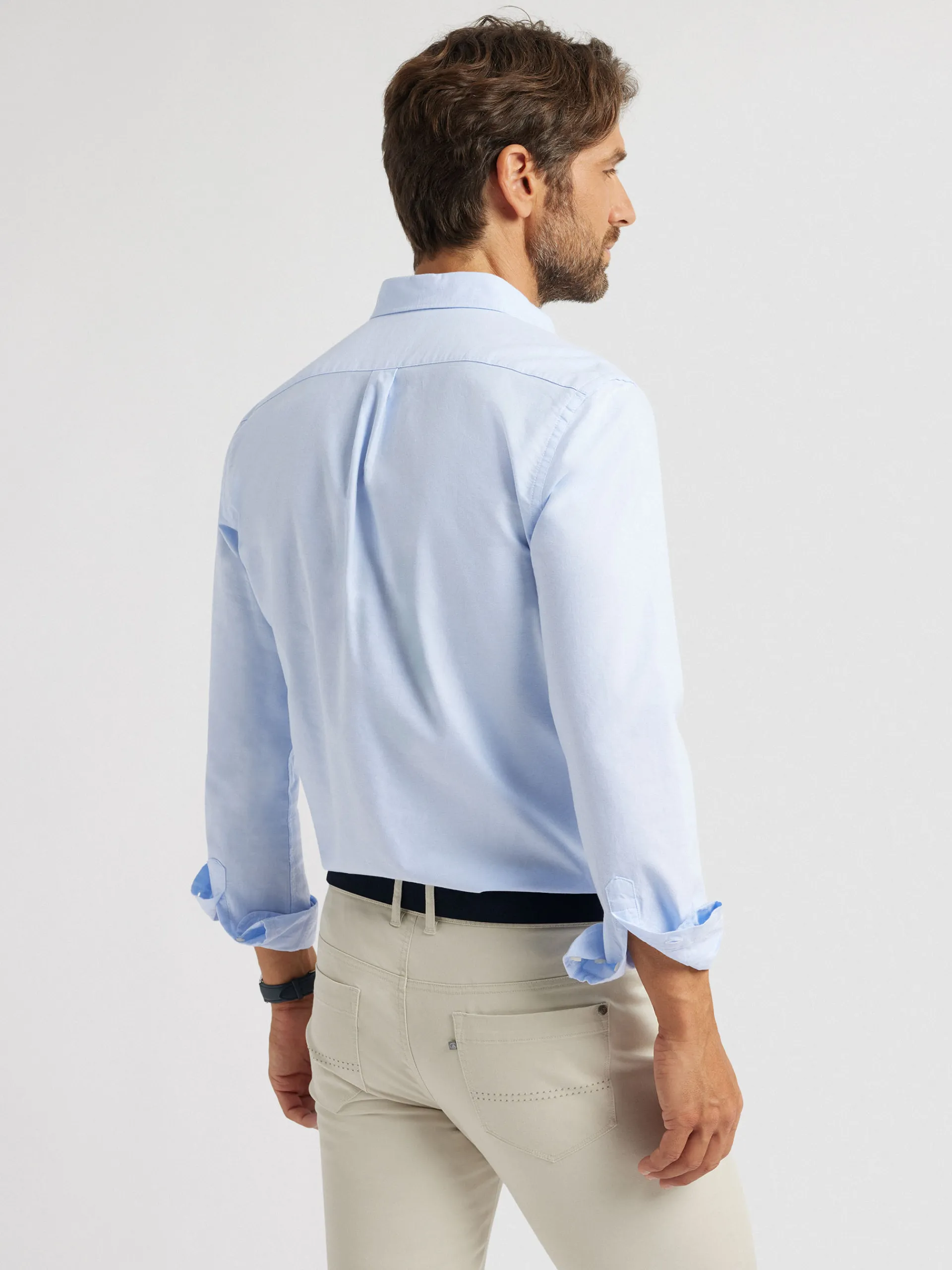 Oxford-Alvaro Moreno CAMISA OXFORD BASIC Celeste