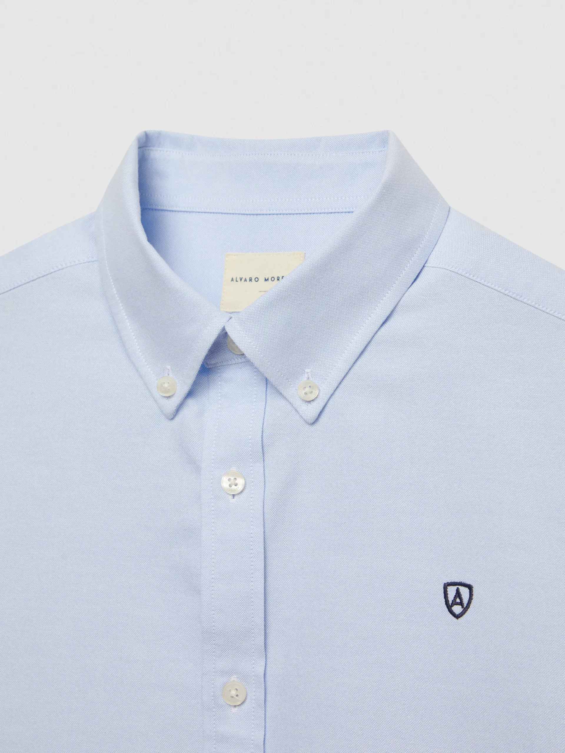 Oxford-Alvaro Moreno CAMISA OXFORD BASIC Celeste