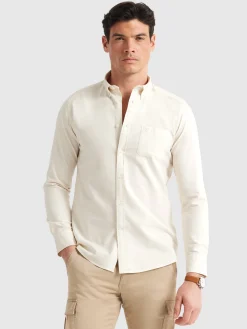 Oxford-Alvaro Moreno CAMISA OXFORD POCKET DYE Crudo