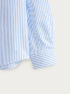Camisas-Alvaro Moreno CAMISA OXFORD RAYAS KIDS Celeste