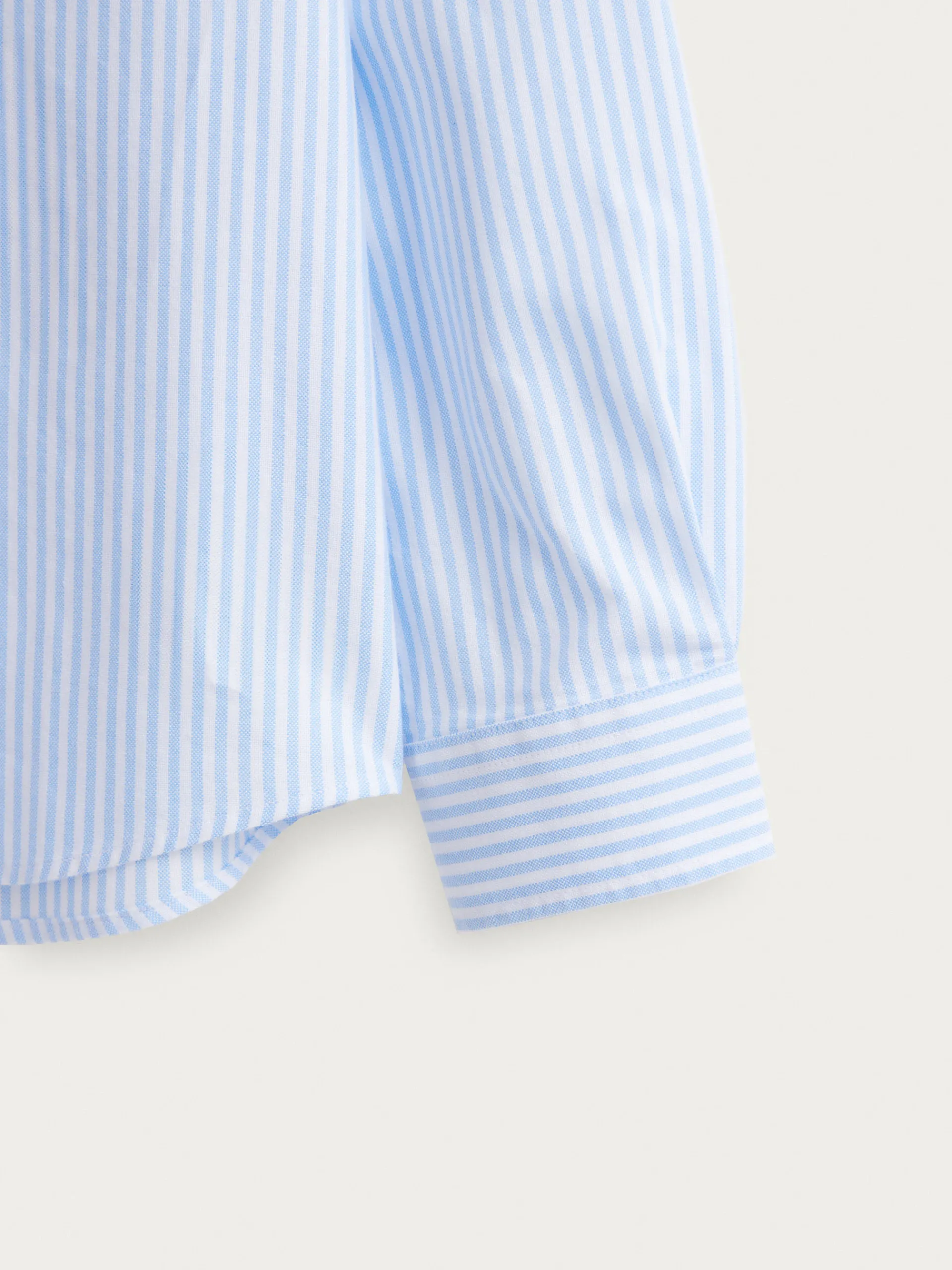 Camisas-Alvaro Moreno CAMISA OXFORD RAYAS KIDS Celeste