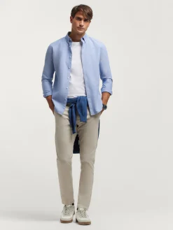 Oxford-Alvaro Moreno CAMISA OXFORD SOLID Azul