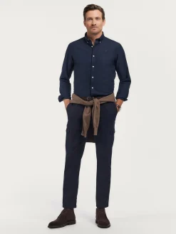 Oxford-Alvaro Moreno CAMISA OXFORD SOLID Azul Marino