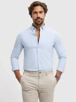 Oxford-Alvaro Moreno CAMISA OXFORD SOLID Celeste