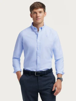 Oxford-Alvaro Moreno CAMISA OXFORD SOLID Celeste