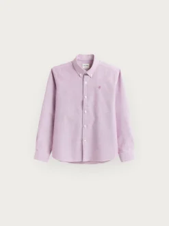 Camisas-Alvaro Moreno CAMISA OXFORD SOLID KIDS Burdeos